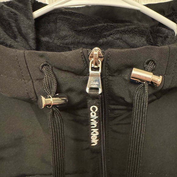 Calvin Klein fleece lined jacket women’s small - Picture 4 of 4